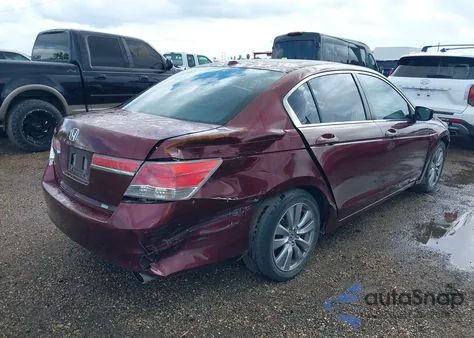 2012 Honda Accord Sdn 2.4 Ex-L/Ex-L z USA, uszkodzony, nr VIN 1HGCP2F87CA089714